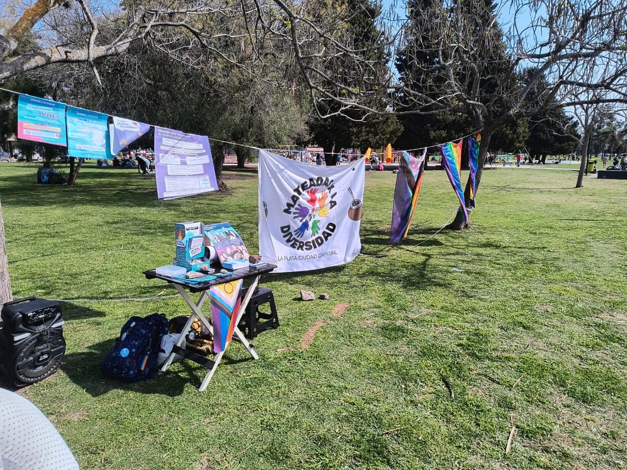 Un mate por la diversidad: Encuentro LGTBIQ+ reúne a decenas en La Plata