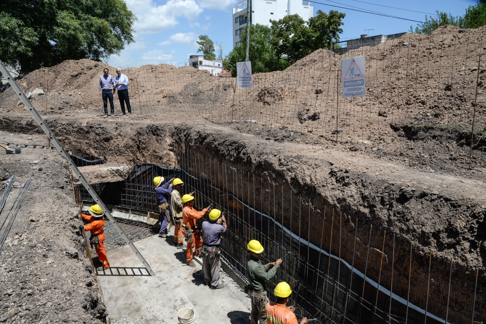 Cortes por obras en el arroyo el Gato sobre la 520