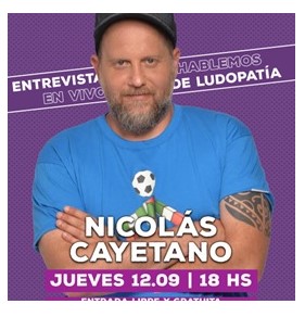 Cayetano llega a la ciudad para hablar de la ludopatía