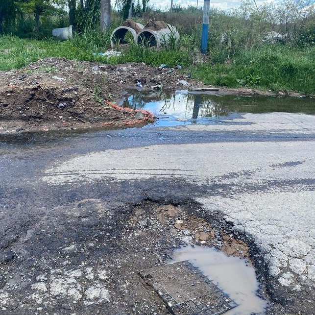 Un final de obra que nadie esperaba: En 116 y 85 preocupa la situación de la calle