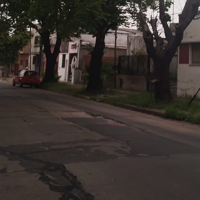 Preocupa a los vecinos el estado de la calle 70