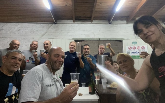 Brindis y cierre de año en Almagro