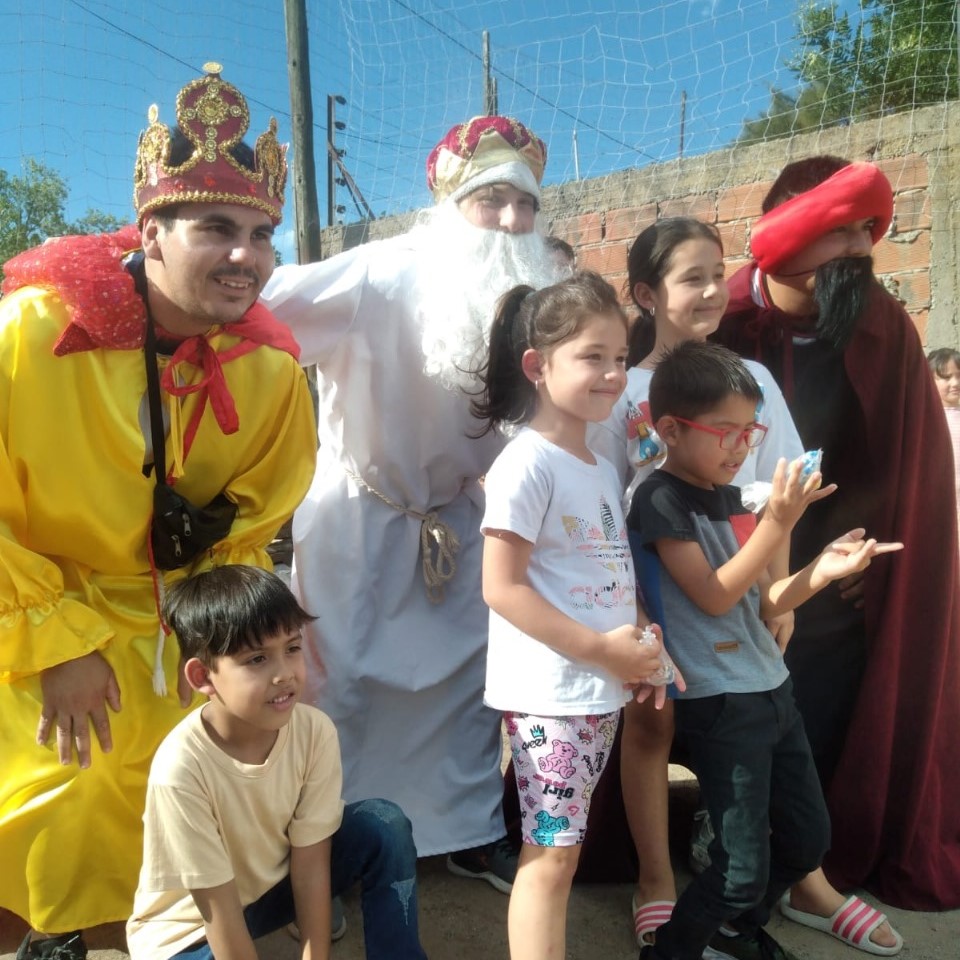 Llegada de los Reyes Magos a Villa Elvira