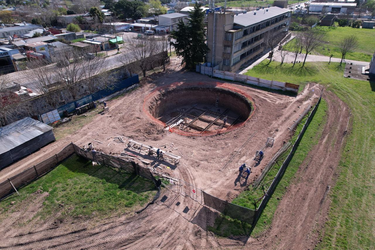 Altos de San Lorenzo: Comenzó la construcción del nuevo osario del cementerio municipal