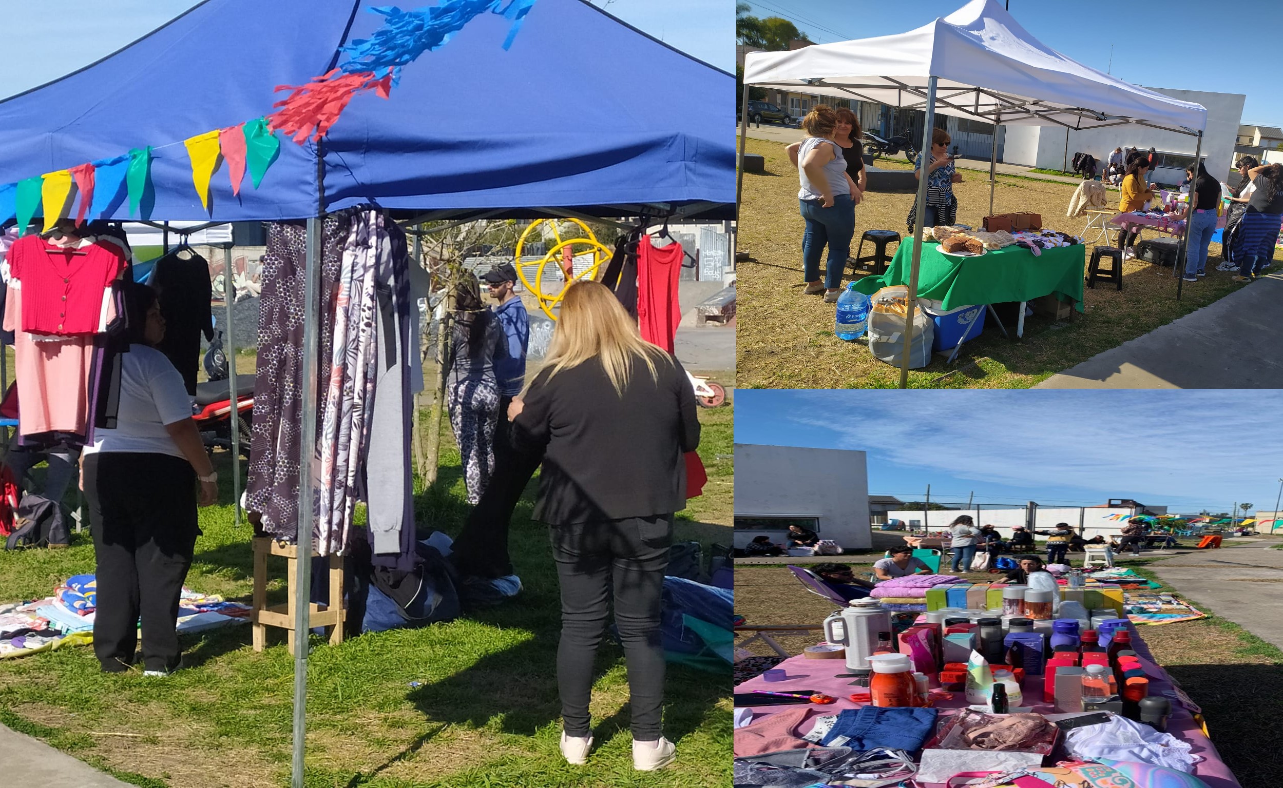 Avanza la feria de emprendedores en Barrio Jardín