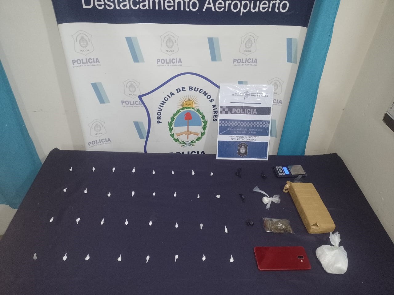 Allanamiento en Barrio Aeropuerto terminó con un detenido más el secuestro de armas y drogas