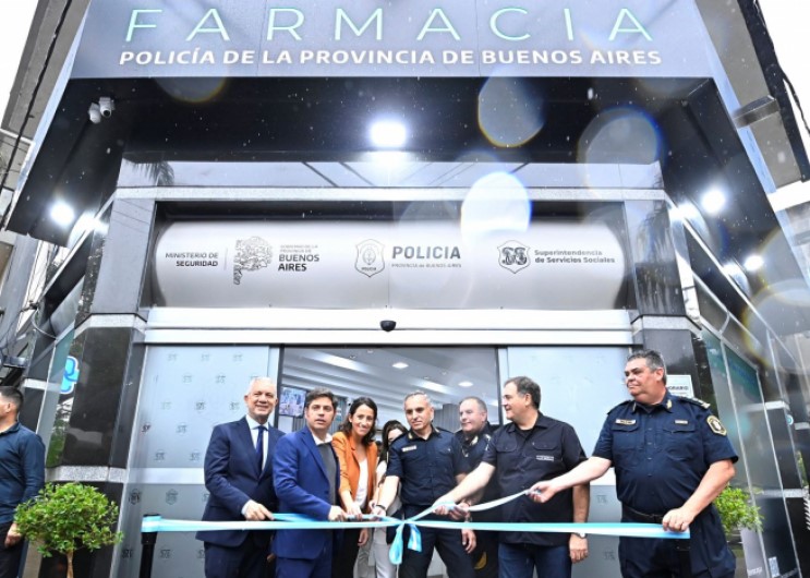 Inauguraron en 25 y 58 una farmacia destinada al personal policial y su grupo familiar