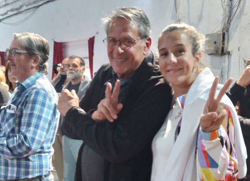 Carlos Bonicatto y Lucía Iañez