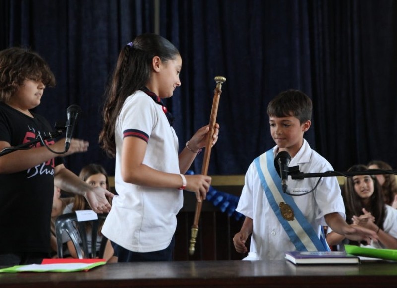 Asumieron las nuevas autoridades del Gobierno Infantil en la República de Los Niños de La Plata