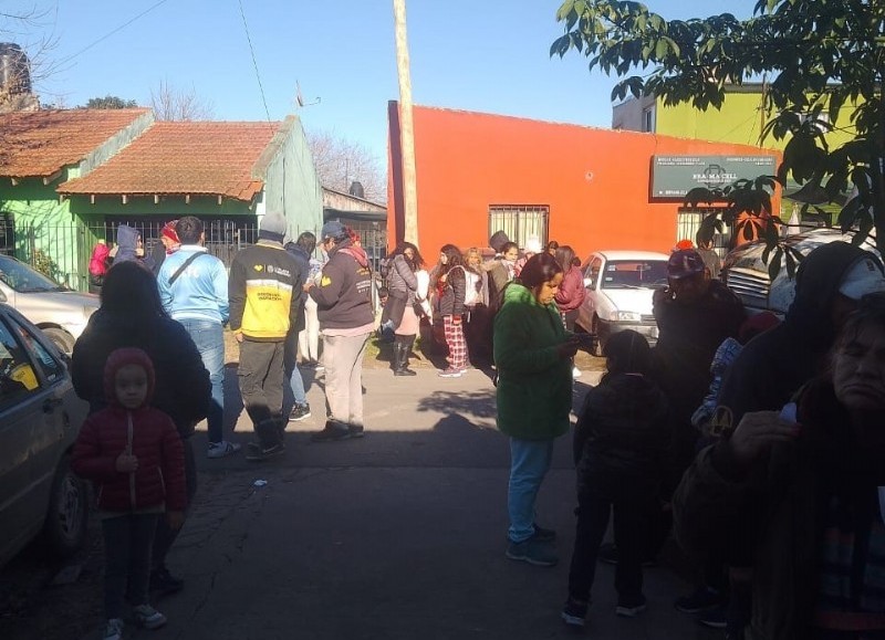 Hubo Colas en la calle