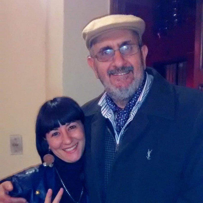 Sabrina Bastida junto a Pocho Prandini