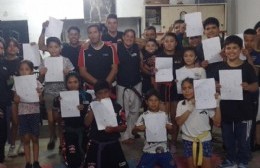 Gran avance de los alumnos de Karate del Centro de Fomento Los Hornos