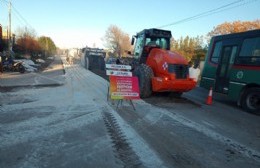 El Municipio puso en marcha una obra de repavimentación estratégica en Arana