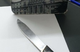 Un joven "cuchillo largo" fue apresado en Ensenada