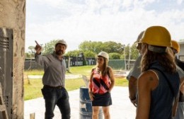 Avanza la construcción del Centro Comunitario de Salud Mental en Berisso