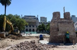 La Municipalidad avanza con las obras emblemáticas en las plazas San Martín, Italia y Rocha