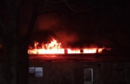 116 y 71: Un incendio que pudo terminar en tragedia