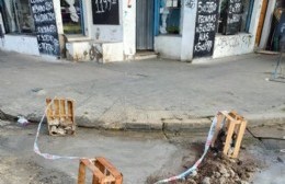 Tras incesantes pedidos repararon la pérdida de agua en 7 y 78