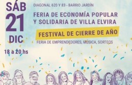 Cierre de año de la Feria de Barrio Jardín