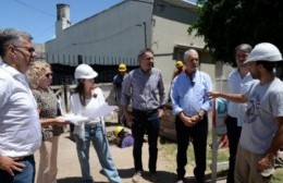 El ministro Gabriel Katopodis estuvo junto a Alak en Barrio Jardín