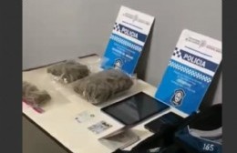 Dos detenidos en Plaza Belgrano por venta de drogas