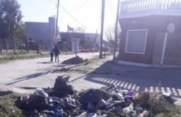 Quejas por bolsas de basura que se amontonan en 97 y 117