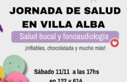 Villa Alba: Jornada de Salud el sábado