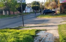 Barrio Jardín: Derroche de agua en la Plaza Skate