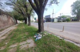 Macabro: Encontraron un feto entre la basura en la vereda del Cementerio