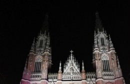 Alak y Kicillof inauguraron la nueva iluminación y sonido de la Catedral de La Plata