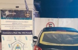 Un detenido a bordo de un auto con pedido de secuestro en la zona de la cantera