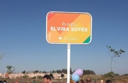 La Comuna inauguró una nueva plaza en Villa Elvira