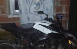 Secuestraron una moto en Villa Alba este domingo