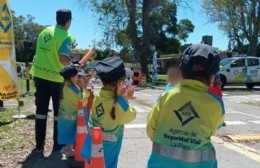 El Municipio realiza actividades de educación vial en la República de los Niños