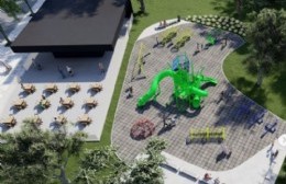 La Municipalidad anunció que se viene un nuevo patio de juego para Villa Elvira