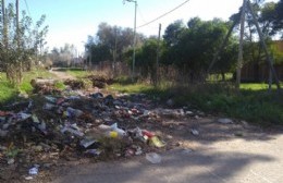 Continúan las quejas por los basurales