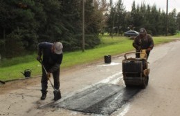 Plan de bacheo: Alcanzó a seis cuadras en Villa Elvira que necesita un aporte profundo