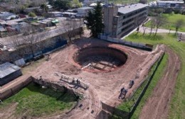 Altos de San Lorenzo: Comenzó la construcción del nuevo osario del cementerio municipal