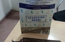 Detienen a un menor de 12 años con un pistolón en 126 y 612