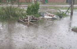 Villa Elvira fue una de las localidades en donde más llovió: Dan buen tiempo hasta el finde