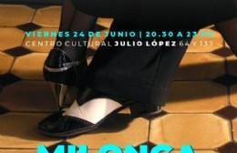 Se viene la segunda noche de Milonga en el Centro Cultural Julio López