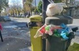 La Loma: Convive con un cesto que se explota de basura