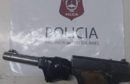 Con un arma emparchada buscaban víctimas por Ruta 11