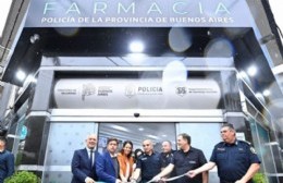 Inauguraron en 25 y 58 una farmacia destinada al personal policial y su grupo familiar