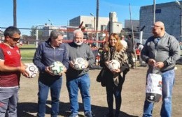 Jornada solidaria con presencia oficial en Inter